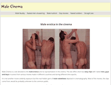 Tablet Screenshot of malecinema.com